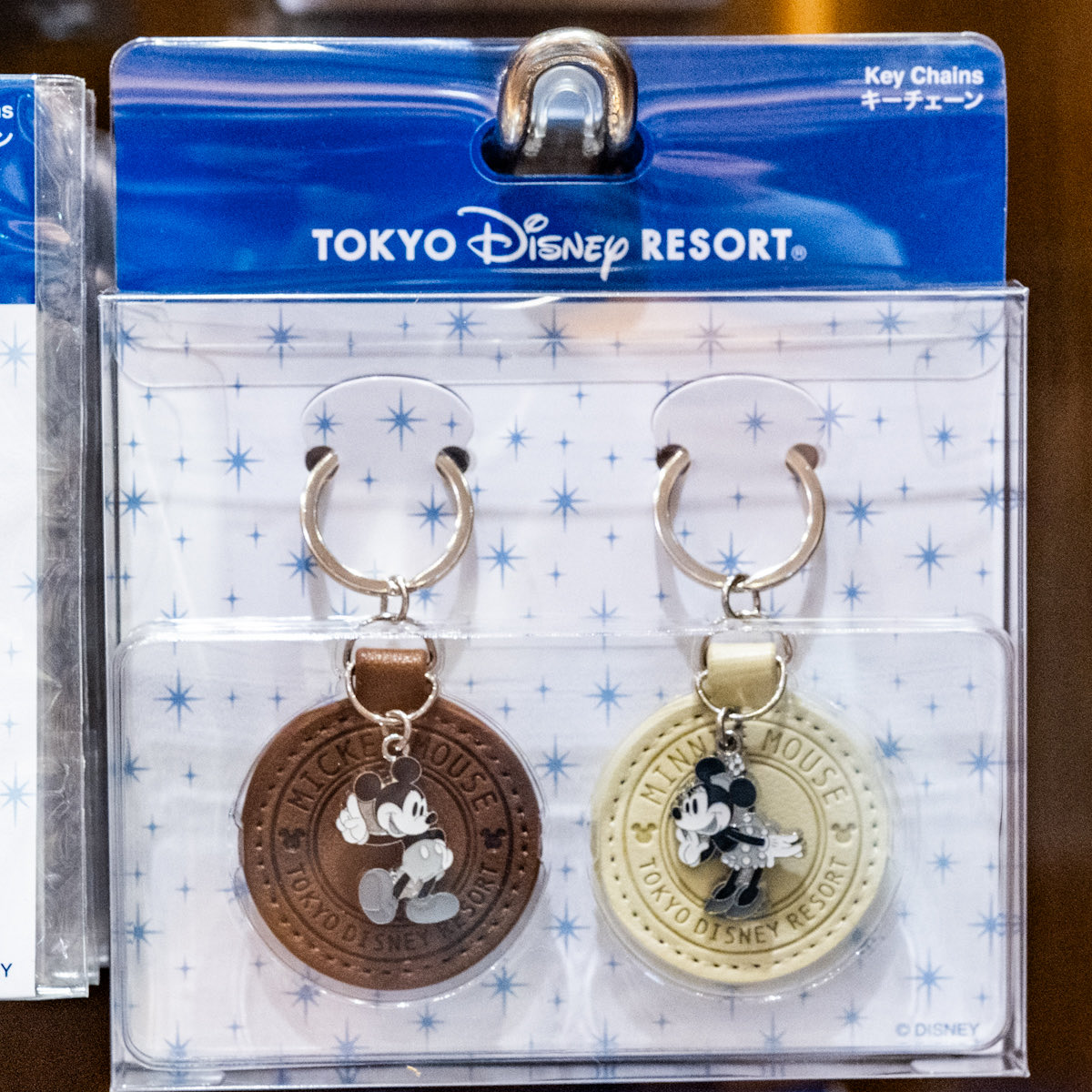 ミッキー&ミニーのチャーム付き！ 東京ディズニーリゾート キー