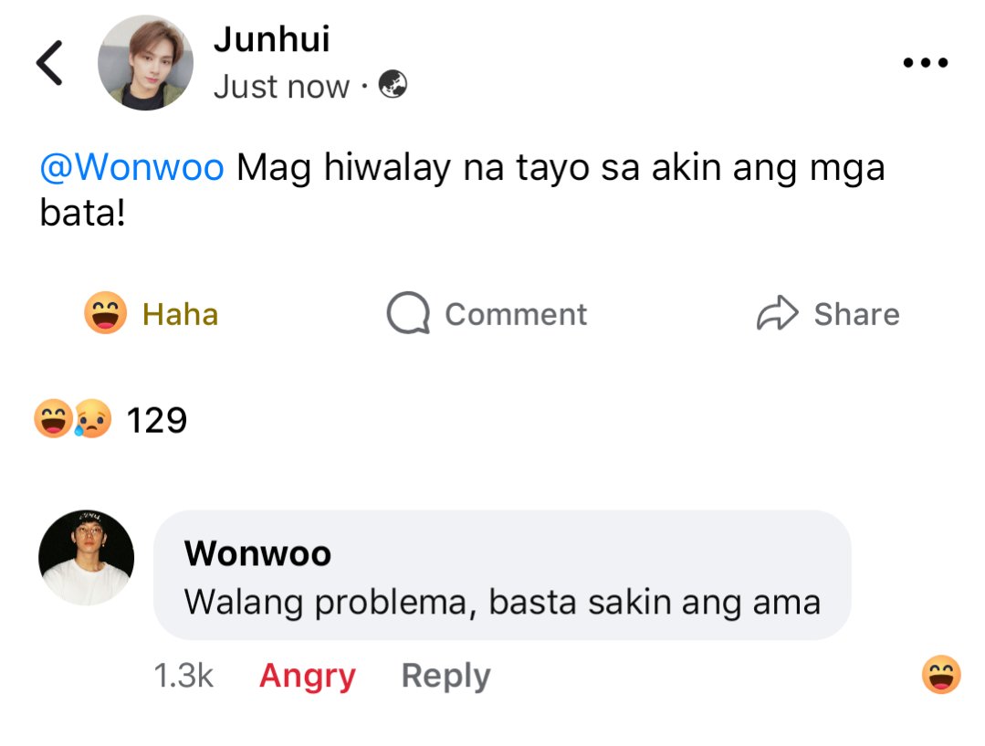#wonhui two tweet au
— baba at papatoy