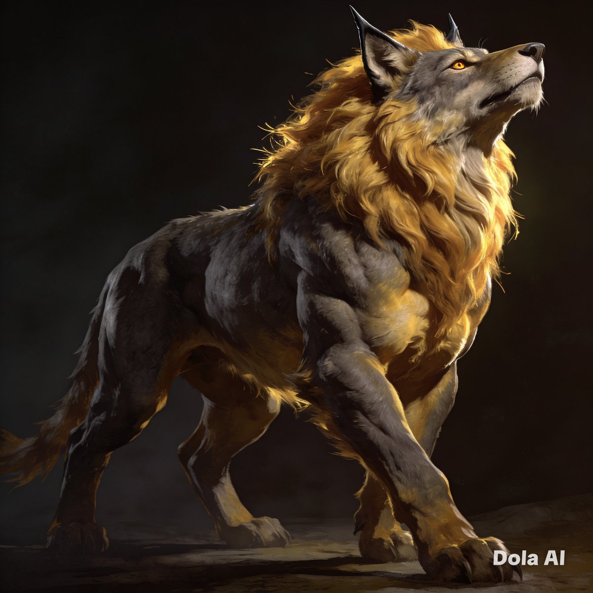 CorugdaTai43699's tweet image. Hey guys do you want me become like on lion wolf because this hybrid is never exist because i'm not related of reptiles so i will create this character my personal oc because you can see of this hybrid very muscular i made it from ai images #oc #furryoc #yiff #Wolves #lion #stw