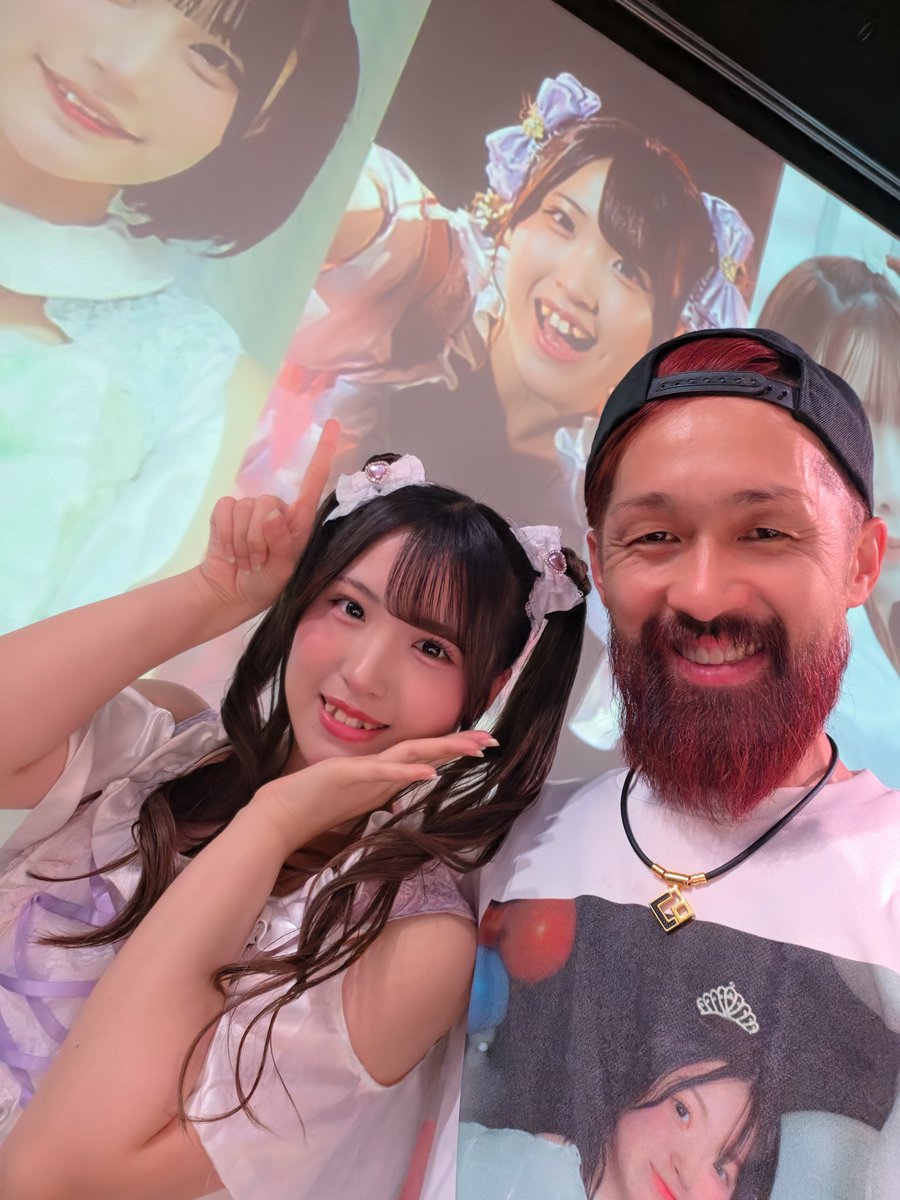 さにはにワンマンで3人とツーショ！ この前も書いたけどみおを合わせて