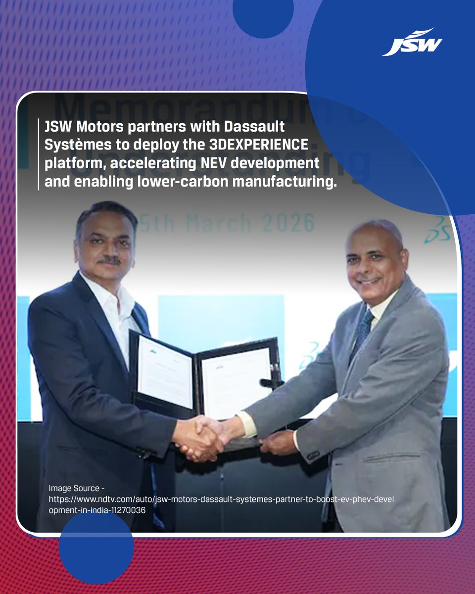 JSW Group tweet media