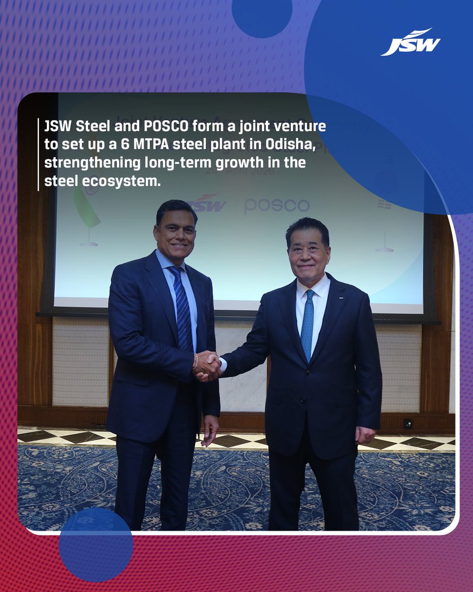JSW Group tweet media