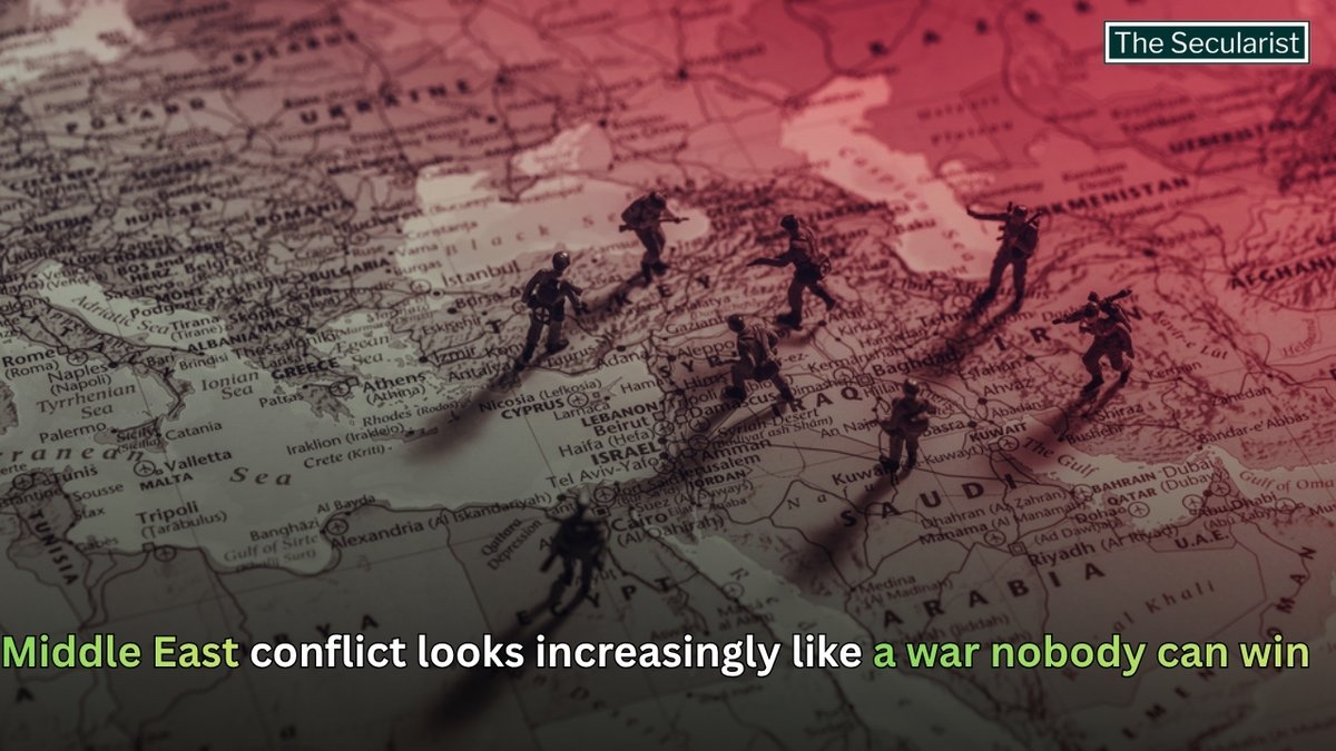 SecularistThe_'s tweet image. Middle East conflict looks increasingly like a war nobody can win

🔗 𝗥𝗲𝗮𝗱 𝘁𝗵𝗲 𝗳𝘂𝗹𝗹 𝗮𝗿𝘁𝗶𝗰𝗹𝗲: the-secularist.com/index.php/2026…

🌐 𝗪𝗲𝗯𝘀𝗶𝘁𝗲: the-secularist.com

#opinion #i̇ran #middleeast #straitofhormuz