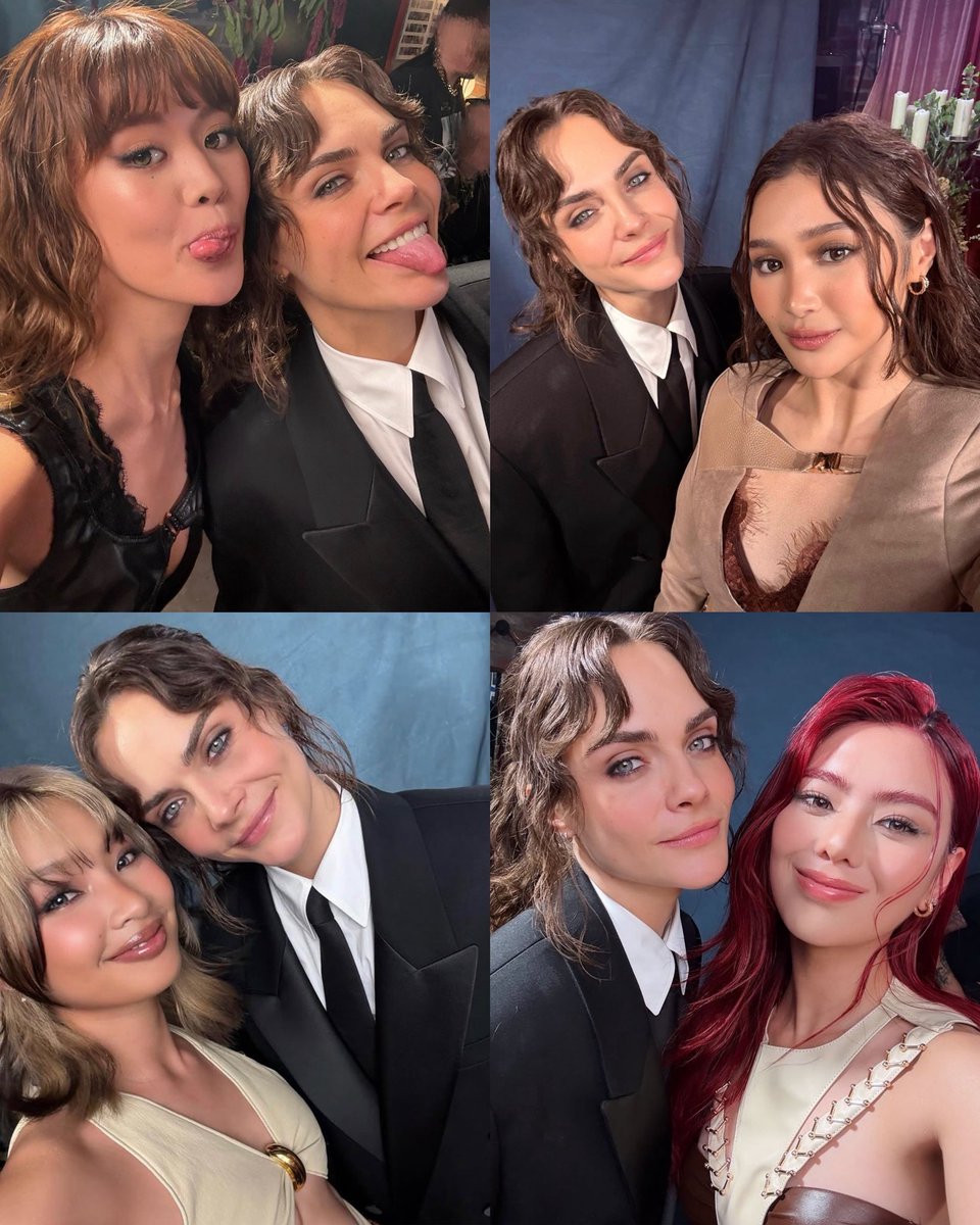 4/8 bini members with cara delevingne 🥹💖