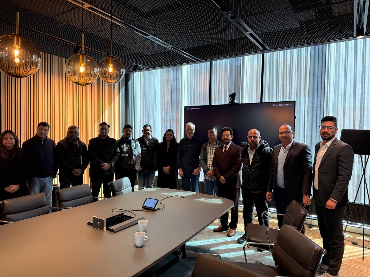 nsb_ntpc's tweet image. #NSB successfully concluded its International Capacity Building Program on “Project Management”
Delivered in two phases - at NSB Noida and across Finland &amp;amp; Norway.
#ProjectManagement #EnergyInnovation #GlobalLearning  #NTPC #LUT #EnergyTransition #RenewableEnergy #Finland #Norway