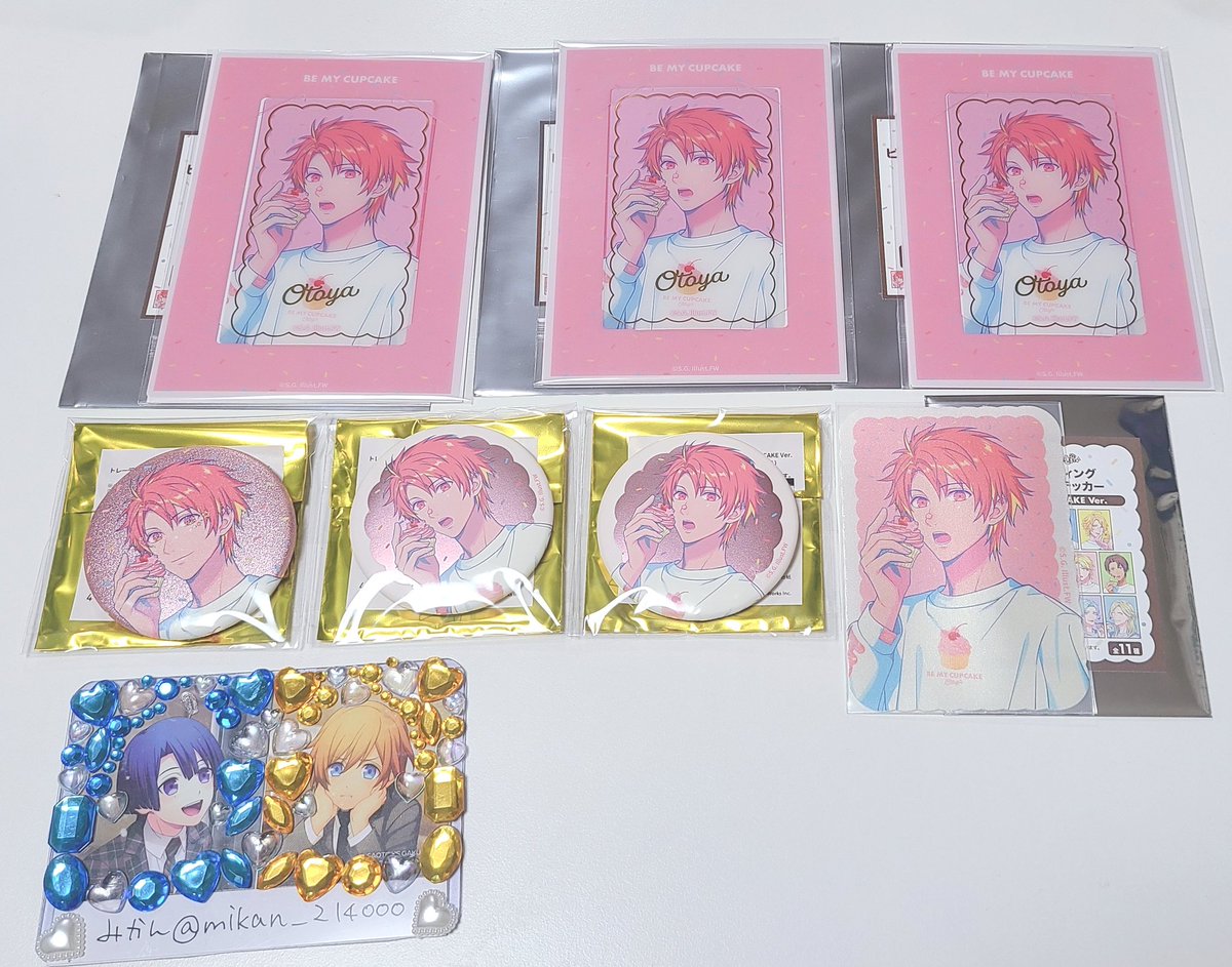 譲渡】マルイ うたプリ BGS BE MY CUPCAKE BMC 譲:音也さん 那月さん