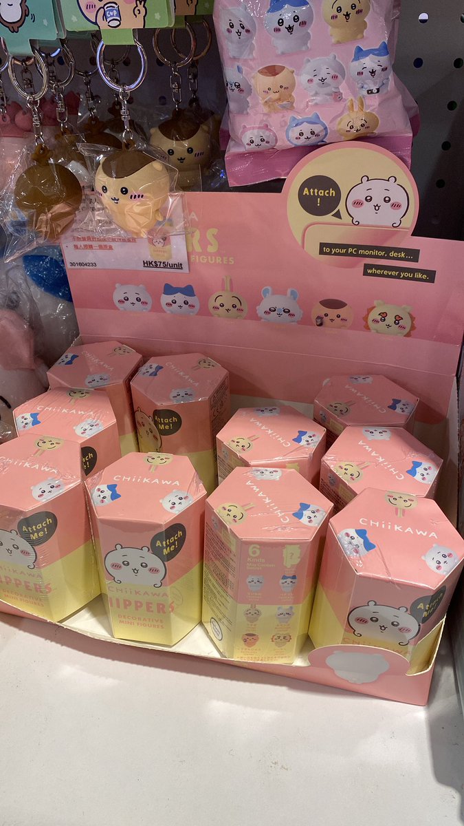 yang mau hippers chiikawa, mofusand, monchhichi sama keychain doll smiski yukk handcarry eta 5mei