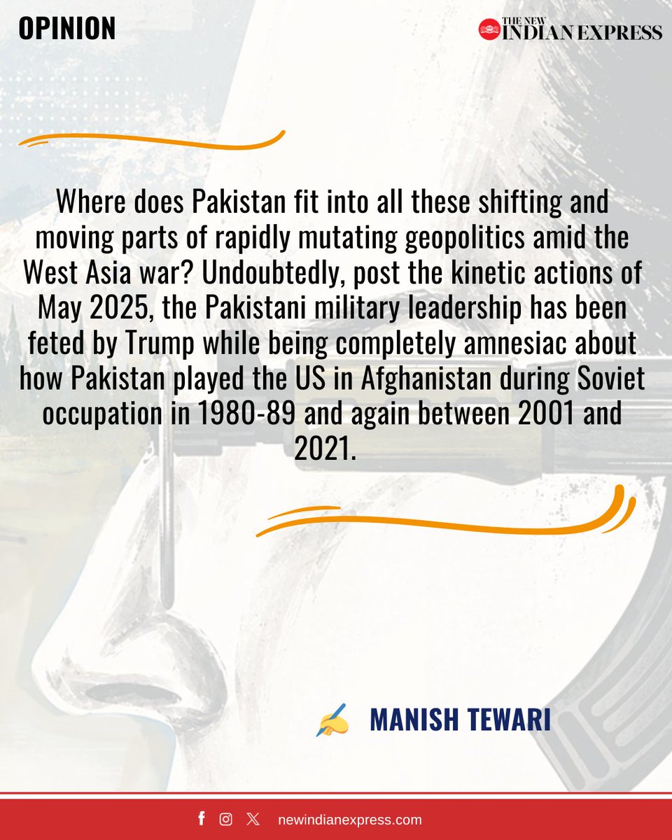 NewIndianXpress's tweet image. #OPINION | Premeditated and opportunistic actions since the massacre of innocents in #Kashmir have upended many global equations. A clear-eyed look at history provides clues on how things may unfold, writes MP @ManishTewari.

@santwana99

🔗newindianexpress.com/opinion/2026/A…