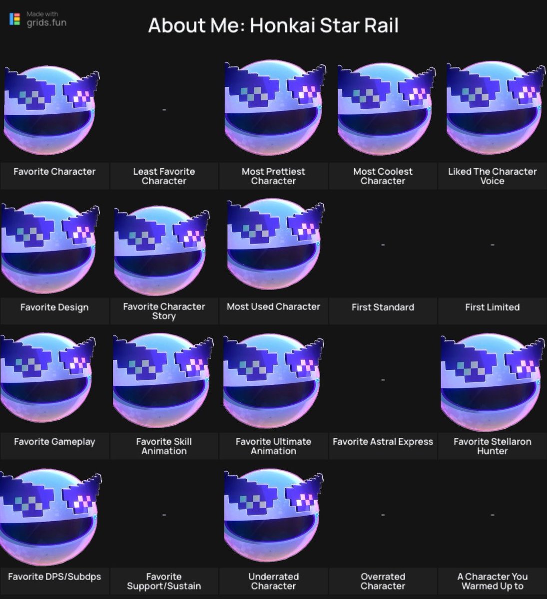 silver wolf’s pacman/funky munch bean tweet media