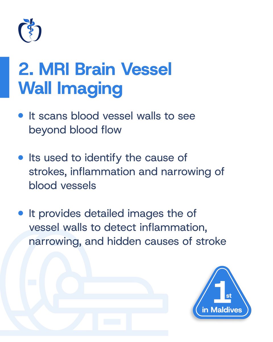 ADKHospital's tweet photo. Introducing advanced MRI capabilities at ADK Hospital, designed to support early detection, deeper insight, and more precise treatment planning.
Call 1440
WhatsApp +960 767 1440
#ADKHospital #CaringForYou #AdvancedMRI https://t.co/iAC2YcmqJn