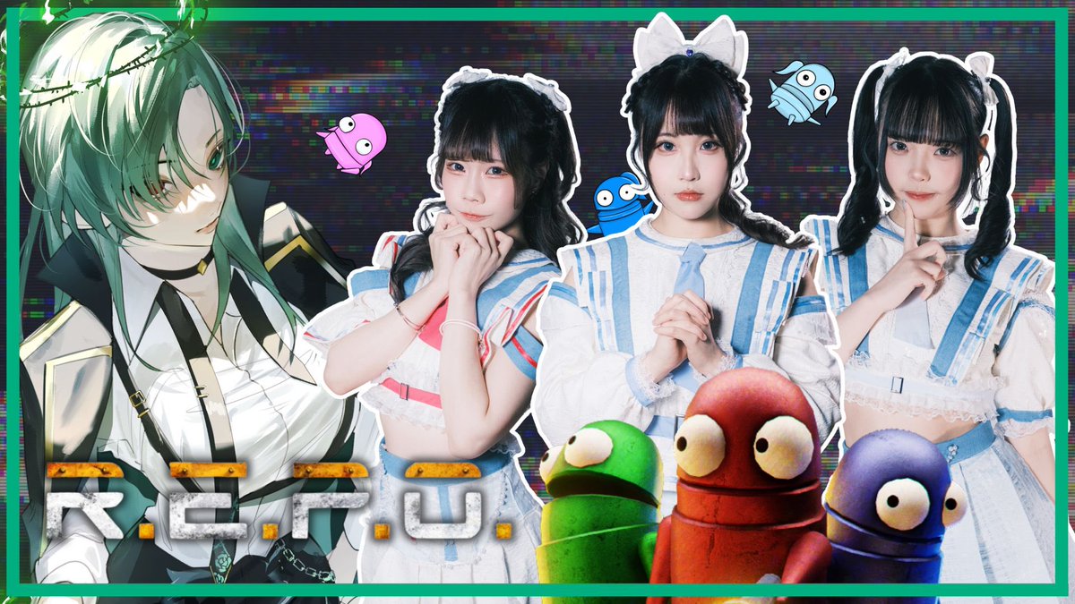 yabaice6969's tweet photo. HK地下偶像 X HKVtuber
攜手一起 同行便有路☁️
白日夢三位成員挑戰 R.E.P.O🤖
台下打機會係點？我哋能否成功通關？！

📅 5月11日（二）21:30
📺 YouTube | Twitch
YT待機室：https://t.co/Wmyfegq0HF

（下接） https://t.co/zsmZClFpMe