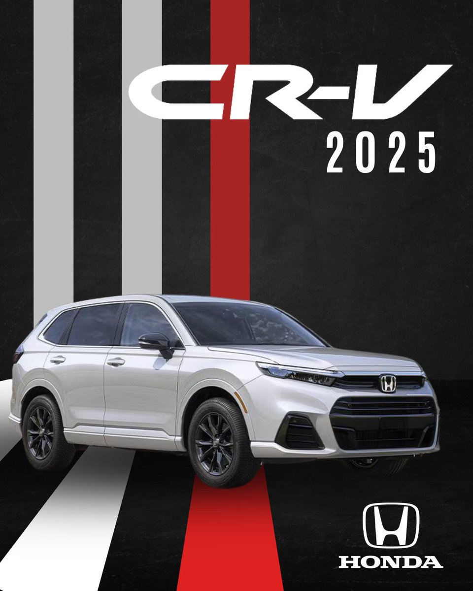 Spacious inside, adventurous outside. 🛣️ Contact Bob Loquercio Auto Group at 847-628-2800 and take a CR-V for a spin. Comment: What’s your must-have SUV feature?