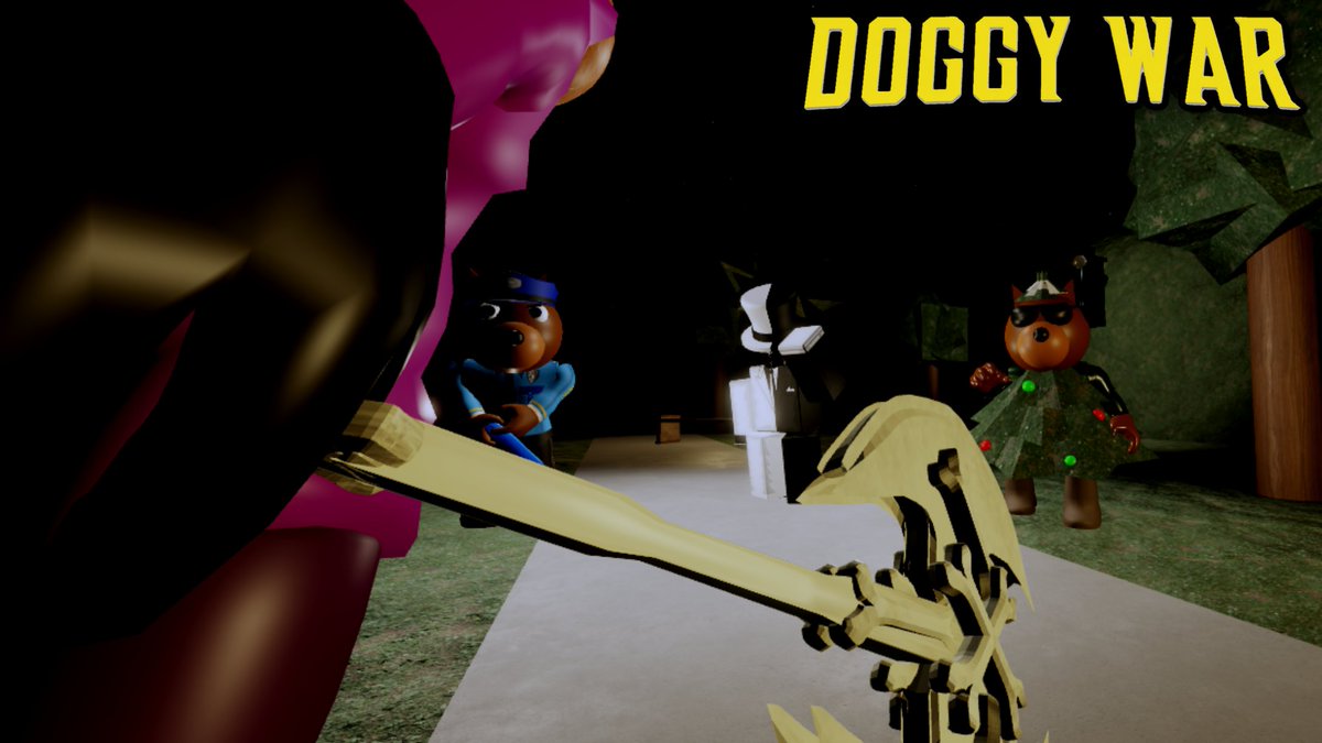 DoggyWar360's tweet photo. ¿Que es la "DOGGY WAR"?
Será una minipelícula dividida en 2 partes, dónde los personajes principales de mi Canal (DudeMan y Pablo) junto al Oficial Doggy tendrán que confrontar una catástrofe multiversal que termina volviéndose una cacería por algo que solo ellos poseen. 2/4 https://t.co/9x0ZbBNSsJ