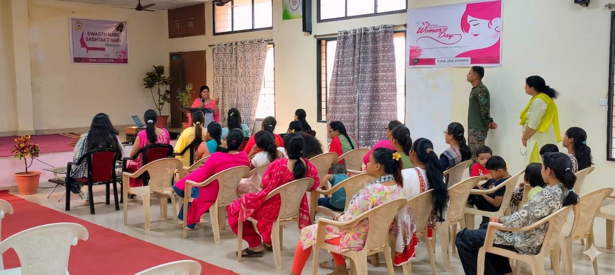 206CoBRAbn's tweet image. Completion of the CWA Programme at Battalion HQ today 🇮🇳
Families participated in an Organic Product Making &amp;amp; Upcycling Workshop and a Women’s Health Awareness session, promoting sustainability and well-being.
#CRPF #CWA #WomenEmpowerment #WomenHealth #Upcycling #Sustainability