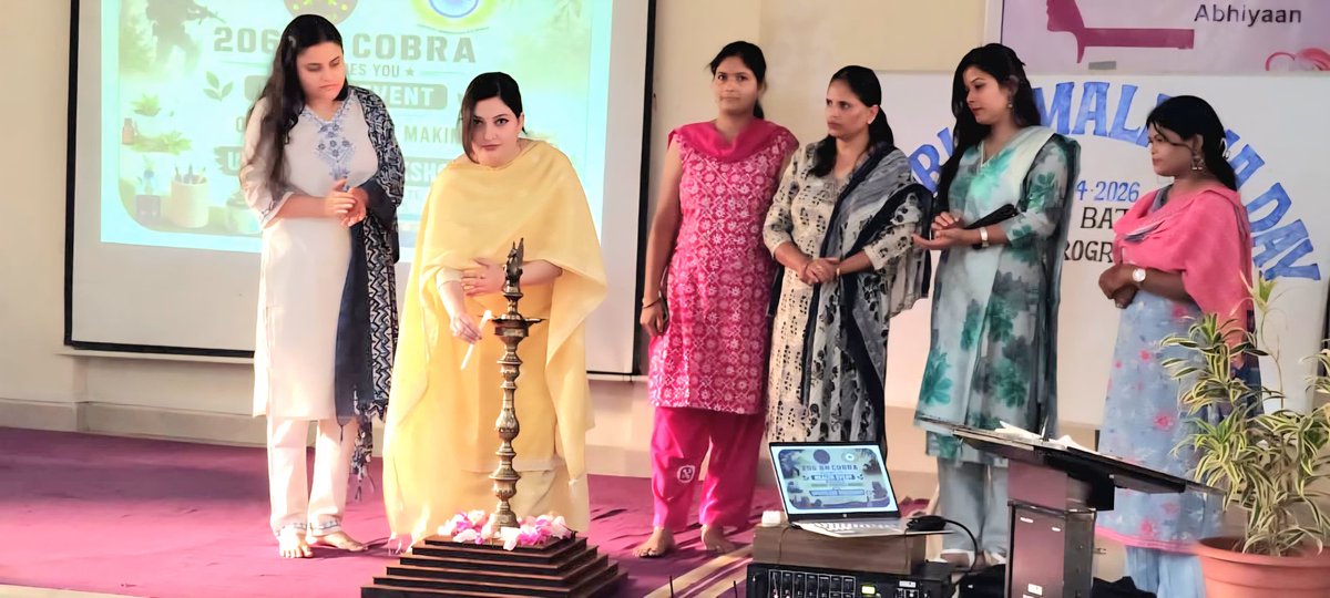 206CoBRAbn's tweet image. Completion of the CWA Programme at Battalion HQ today 🇮🇳
Families participated in an Organic Product Making &amp;amp; Upcycling Workshop and a Women’s Health Awareness session, promoting sustainability and well-being.
#CRPF #CWA #WomenEmpowerment #WomenHealth #Upcycling #Sustainability
