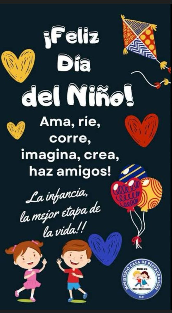 Feliz día del niño 💛❤️💛❤️
Por ese niño interno que llevas ❤️✨️😘🍇🔑⏰️👼💛🌹🌞💖🍀🧡🍓💫💯Cariños y bendiciones 🥰🙏