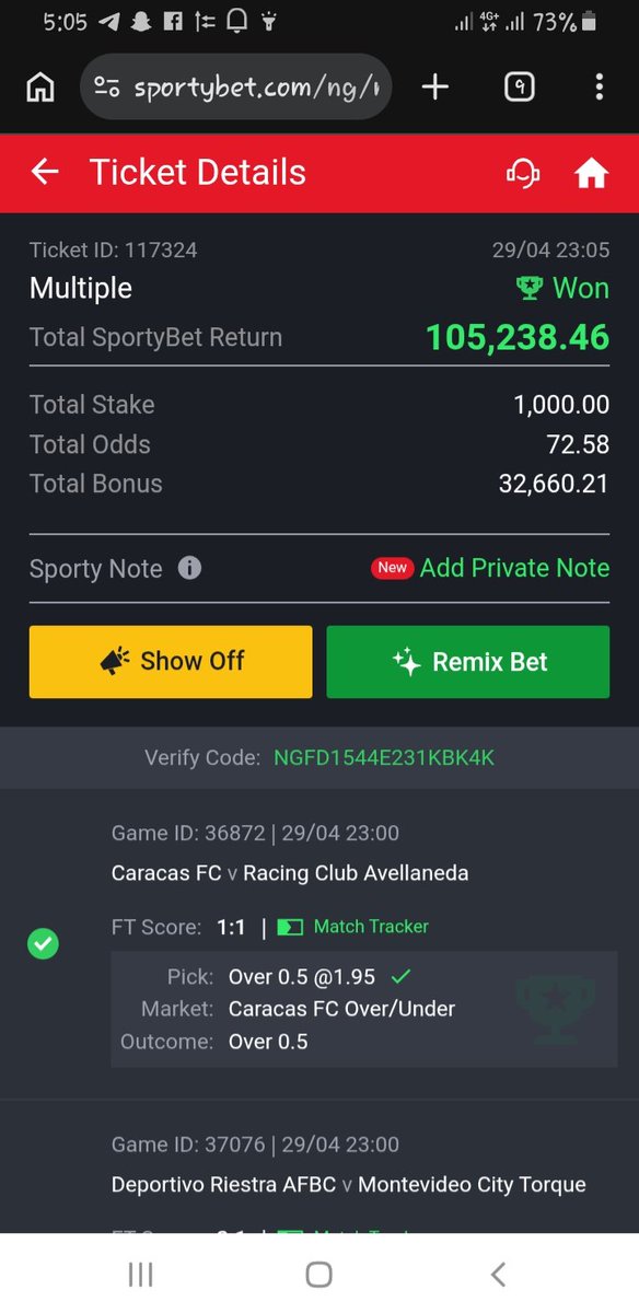 Mosesonchain's tweet photo. @SixtusAbiakam I played late and slept off.
Woke up to boom 💥 👍.
You do this one boss 🙌 https://t.co/QNDSxBdEyi