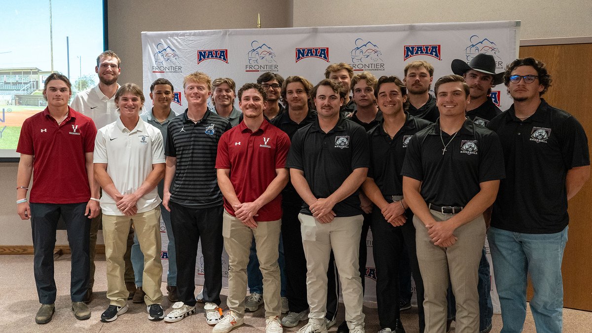 FConference's tweet photo. ⚾️🎖️I 2026 Frontier Conference Baseball All-Conference teams and postseason awards announced Wednesday evening

#FCsports baseball postseason tournament underway Thursday morning at 10 a.m. (MT)

📰 Read more ➡️ https://t.co/kzNWC85ben

#FierceFrontier I #TheRightWaytoPlay I #NAIABall