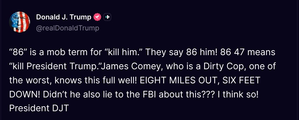 Fan Donald J. Trump 🇺🇸 TRUTH POSTS tweet media