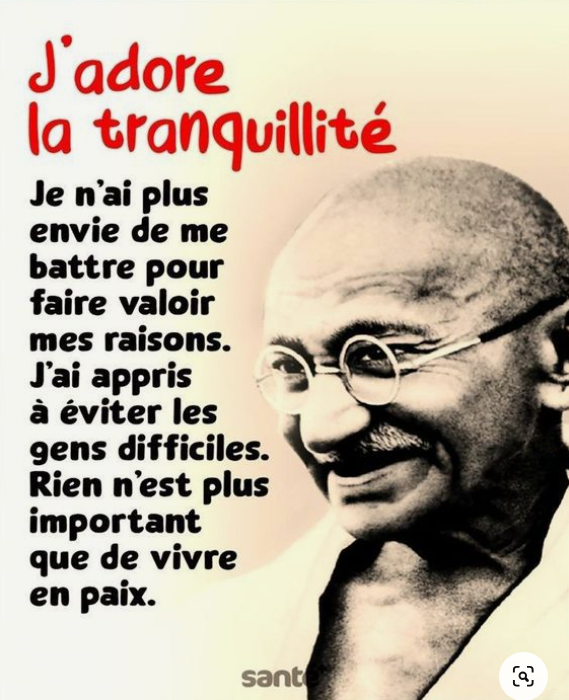 DVanOnacker's tweet photo. Douce journée à vous, à nous, à toi, à moi…  🧘
#citation  #Gandhi https://t.co/m75rJjOp8j