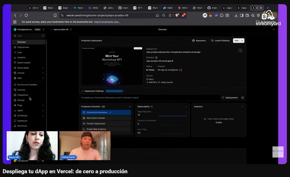Es Blockchain tweet media