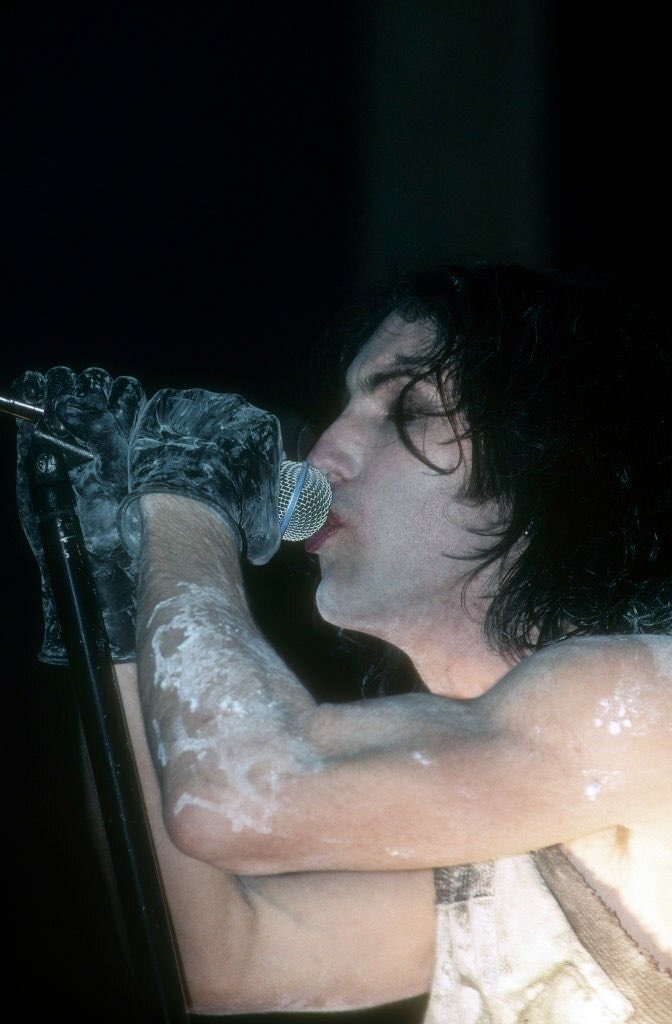 Nine Inch Nails performing at Madison Square Garden, 1994
