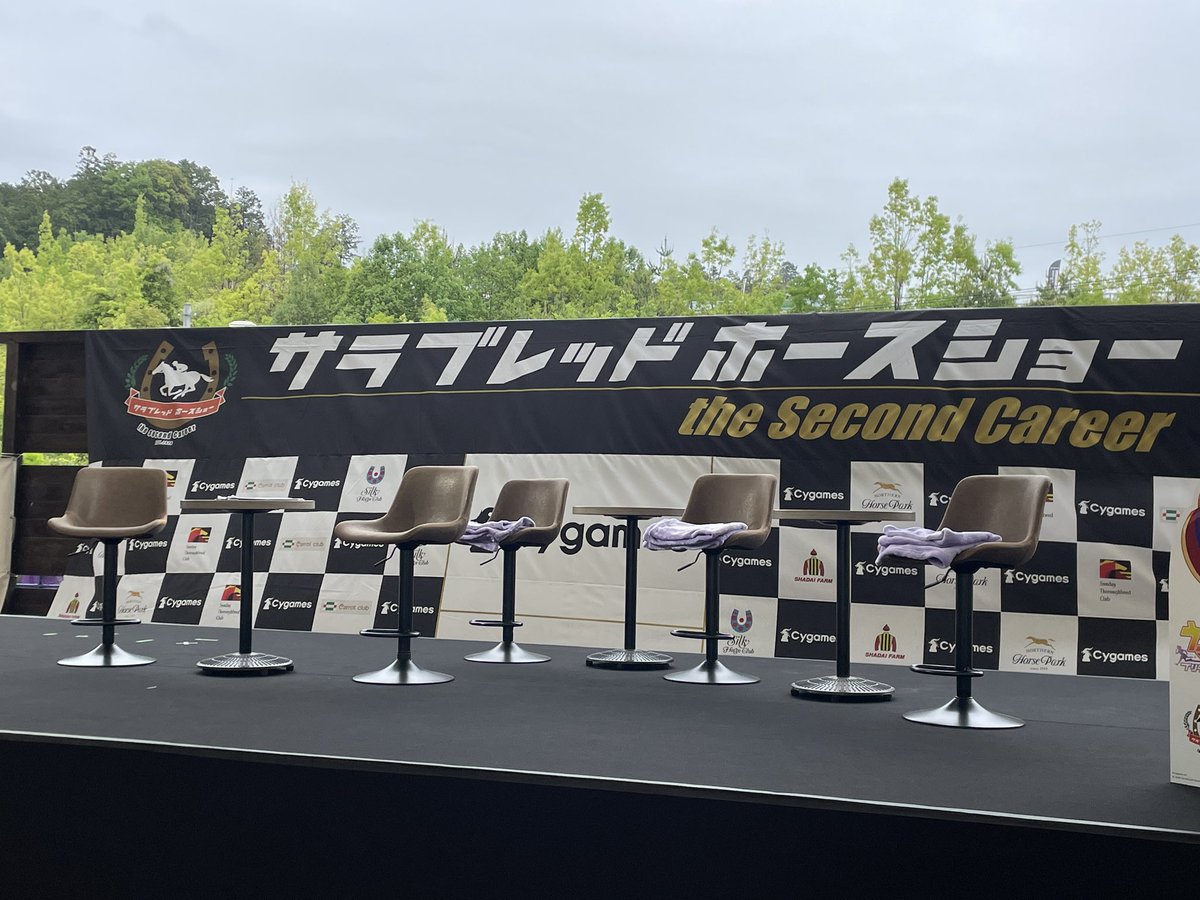 LesPlCo1's tweet photo. 本番2日目！
平日でもたくさん来られてます！

＃サラブレッドホースショー 
＃ラクエドラゴン 
＃ステージ 
＃音響 https://t.co/iAHDlPb3iI