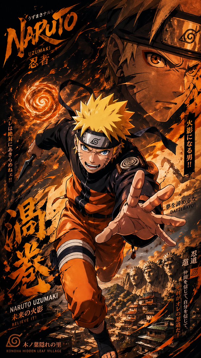 8K Anime Protagonist Wallpaper with Cinematic Power - PromptGather image 1