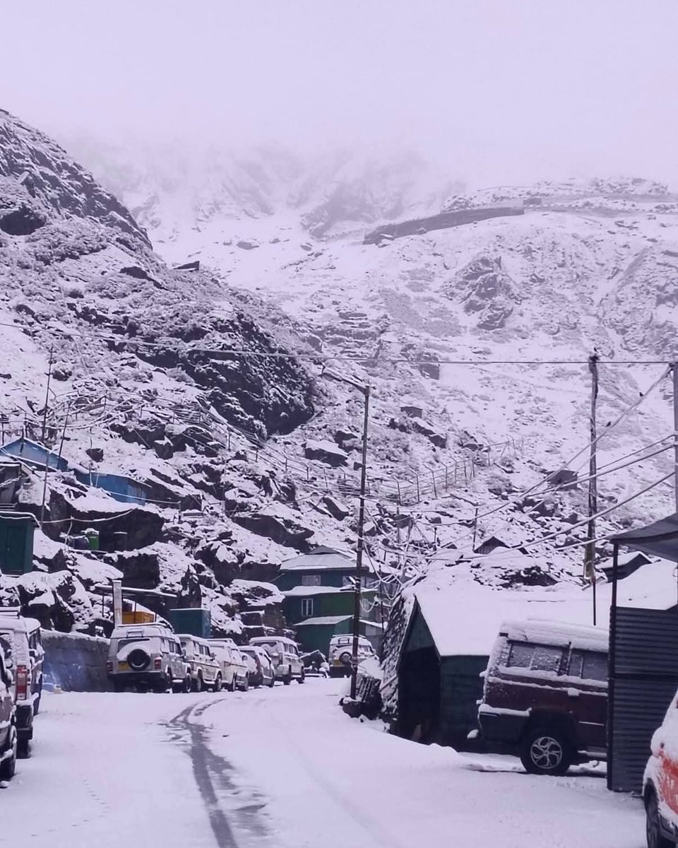 NELiveTV's tweet image. Fresh Snowfall Blankets Sikkim, Turning it Into a White Paradise; Tourist Movement Impacted

#snowfall #sikkimweather #sikkimsnowfall #northeastlive
