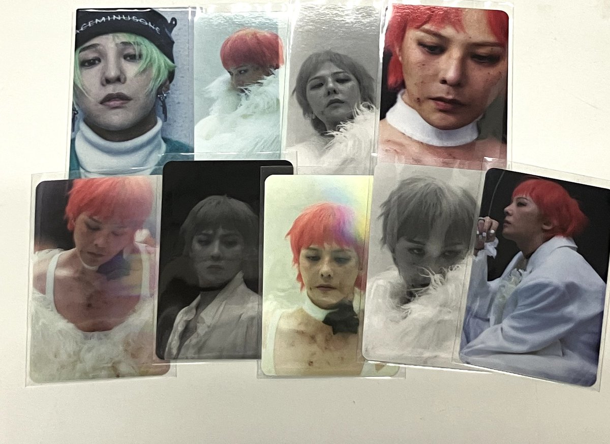 👑 #BIGBANG BIGBANG👑 #GD G-DRAGON ジヨンのMADE、Übermenschトレカ