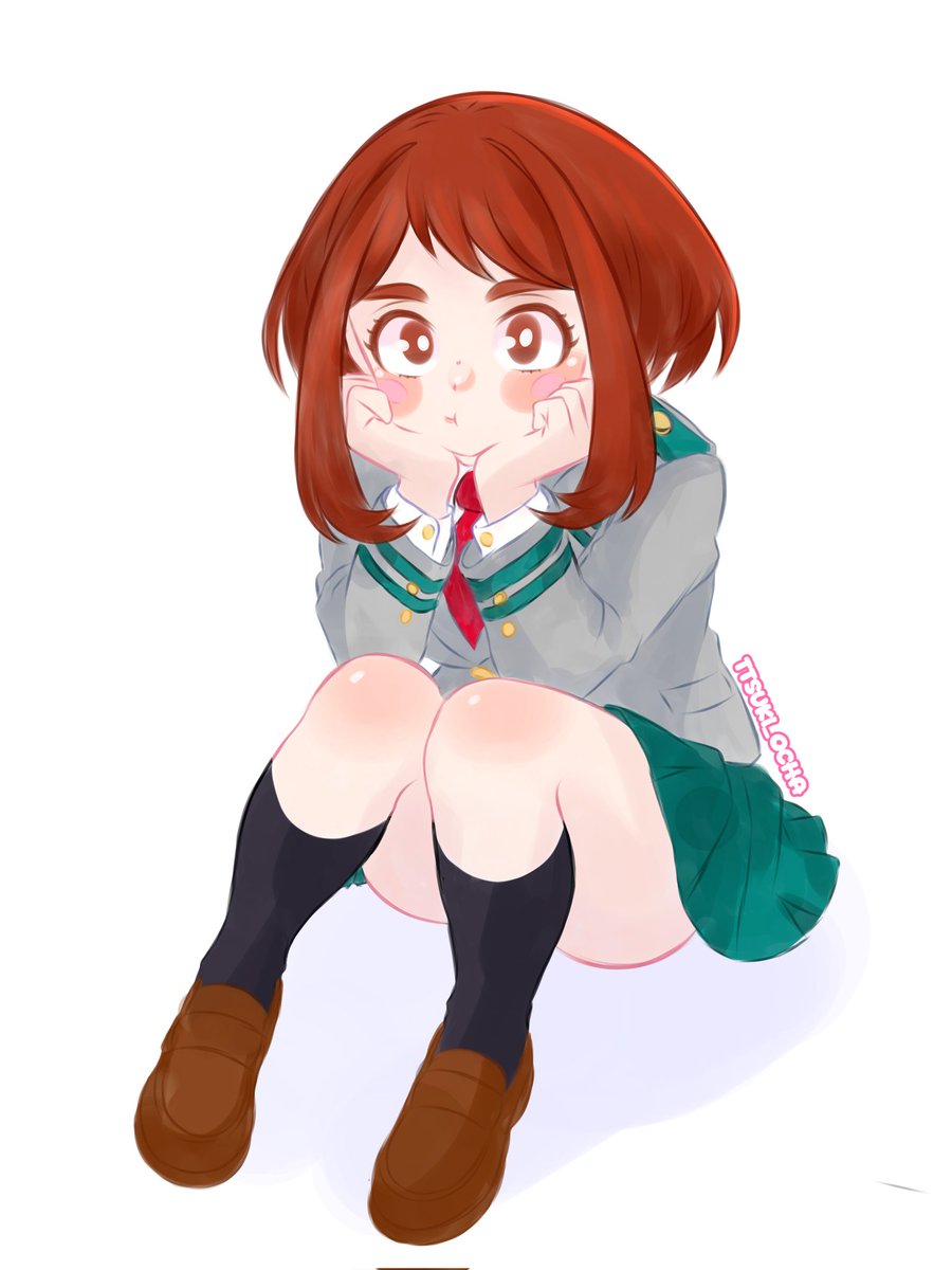 ttsuki_ocha's tweet image. #WIP de ochako. Estoy intentando un nuevo estilo, luego subire una con el de siempre. 𐔌՞ ܸ.ˬ.ܸ՞𐦯

#Ochakouraraka #BNHA