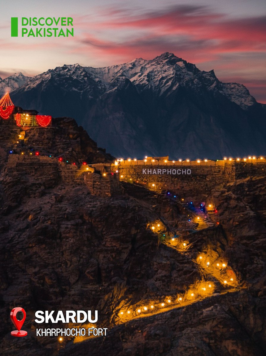 DiscoverpakTv's tweet image. "سکردو کی پہچان اور 'پہاڑوں کا بادشاہ"

کیا آپ جانتے ہیں کہ سکردو شہر میں پہاڑ کی چوٹی پر ایک تاریخی 'قلعہ کھرپوچو' ہے۔ اسے "قلعوں کا بادشاہ" بھی کہا جاتا ہے کیونکہ یہ سینکڑوں سالوں سے سکردو کی حفاظت کر رہا ہے۔
#Kharphochofort #Skardu #ExplorePakistan #Baltistan #DiscoverPakistan