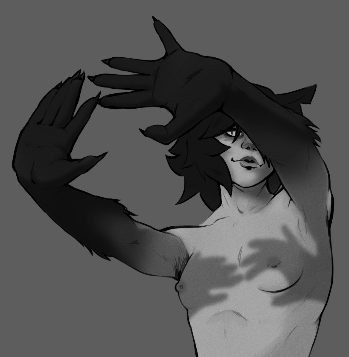 ArtofRictus's tweet photo. I'm a tad late to it, but did a really quick one of Scribble for the shadow trend thing, had to be done https://t.co/3WcyAWHGCe