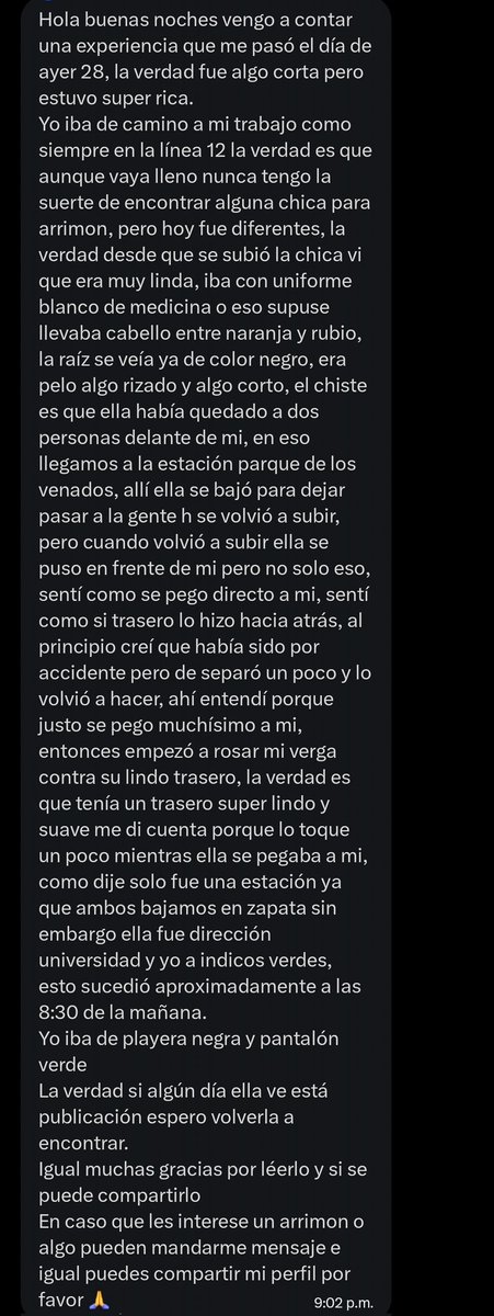 Arrimones y manoseo Consensuado CDMX tweet media