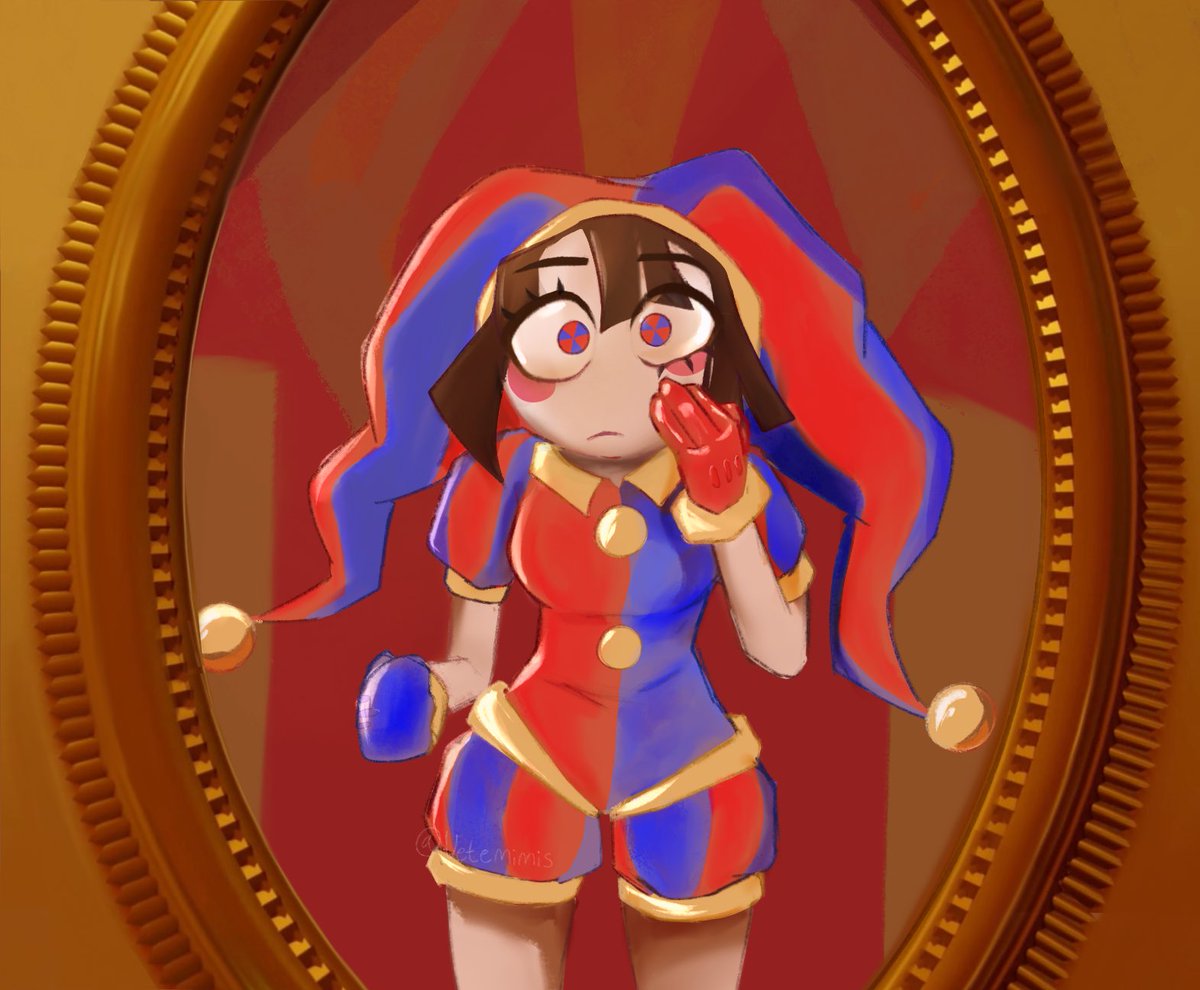 vetemimis's tweet photo. Pomni in my style 🎪 #tadc #pomni https://t.co/VAd7DeFriO