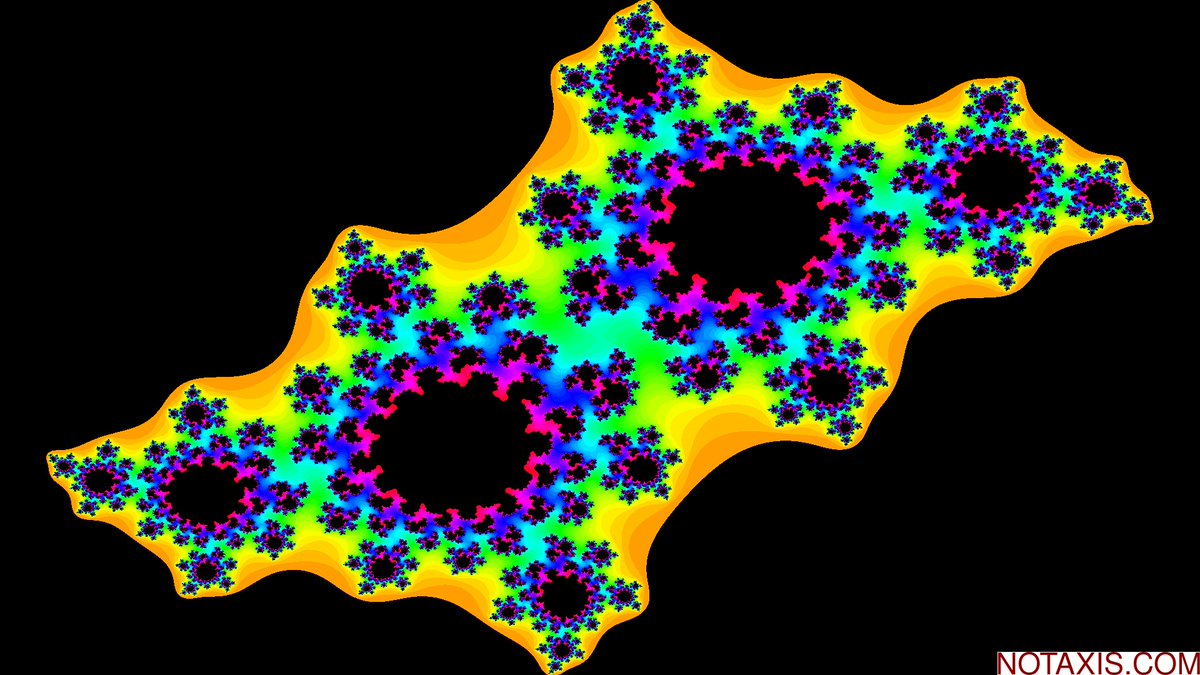 notaxis's tweet image. Check out this #Screensaver for #Roku that draws #FractalArt from the #mandelbrot set. Many designs created by #AI. More information  at : channelstore.roku.com/details/e970fb…