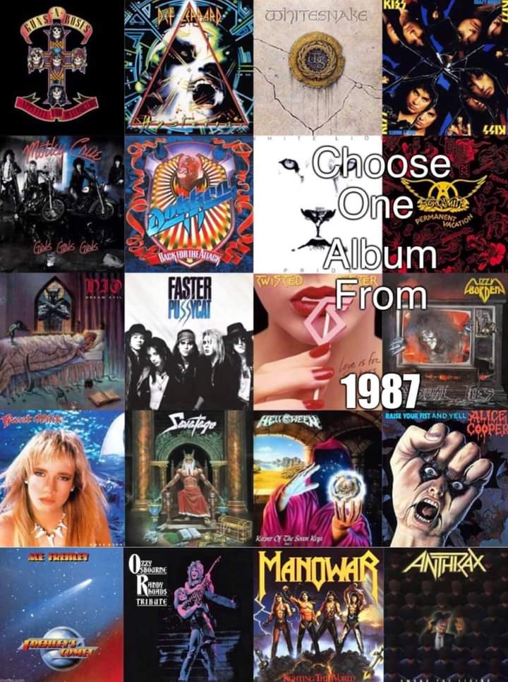 RnRNationlive's tweet image. 1987 pick one album?

And go..

Follow us!
#Heart/ #Comment/ #Retweet
#Twitter / #X
@RnRNationlive