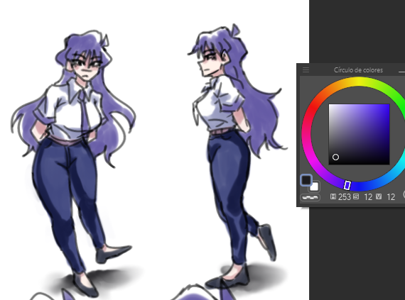 Helian_05's tweet image. Naejin, 18 years old, She's Korean

I'll delete this post later, since it's an OC for a future anims project I'll be doing ;))

#rkgk #WIP #artmoots