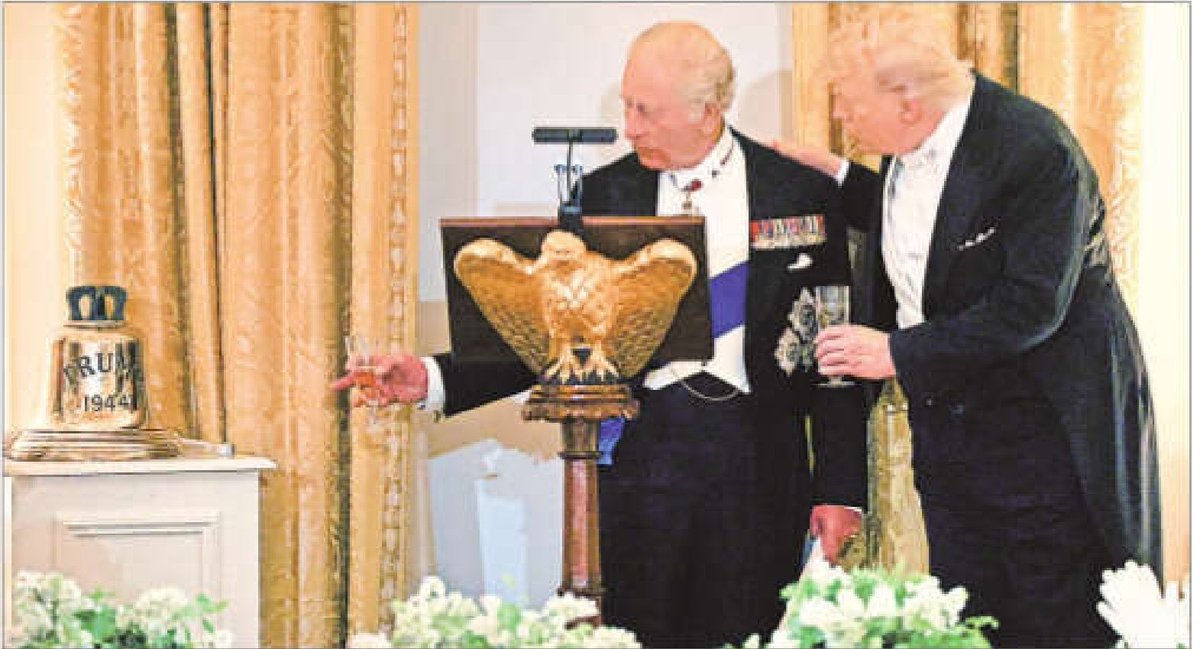 Rajmalhotrachd's tweet image. 🚨 The Polite Diplomatic Assassination of the Century 🚨 

Gather around, #Twitterstorians, International Relations junkies, and aficionados of high-stakes geopolitical shade. 

The image you are looking at isn't just a newspaper clipping; it is a masterclass in weaponized