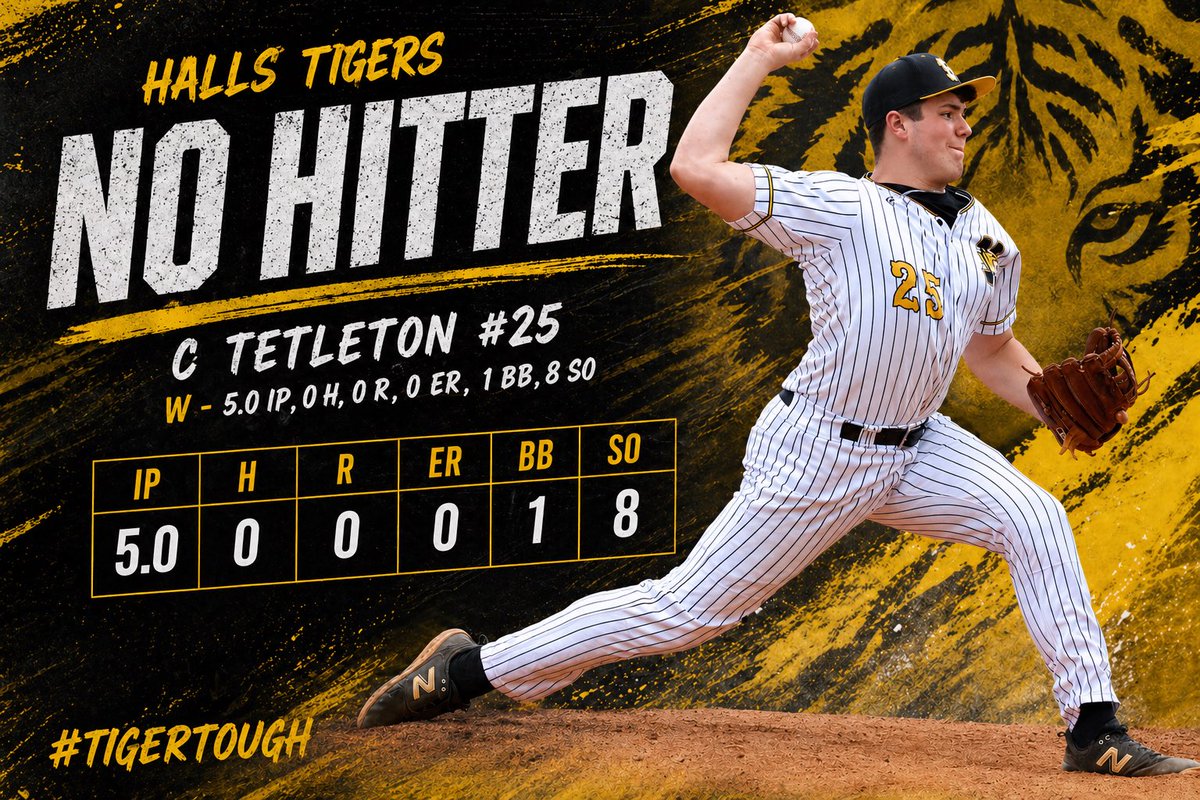 ClyceTetleton's tweet photo. Same dominance. Different field!!
🏈⚾️💪

#TigerTough #DefendTheDen

@HallsBsball1 https://t.co/JMg76NFoIL