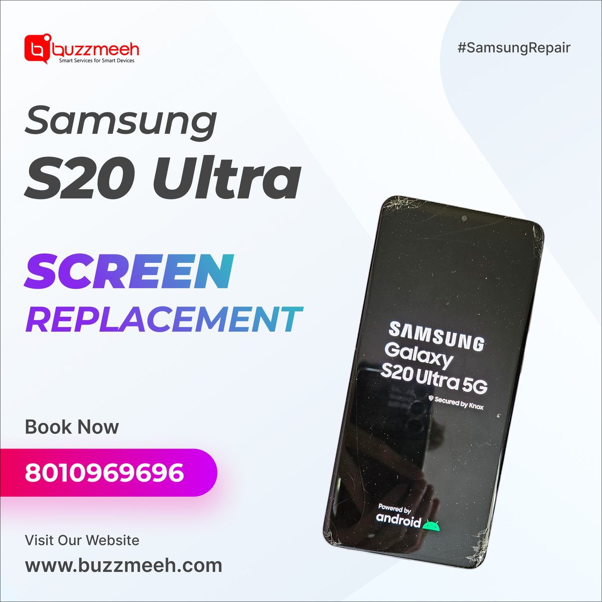 buzzmeeh's tweet image. Cracked screen? Not anymore 🔧✨

Gave this #S20Ultra a fresh new look with a smooth screen replacement — good as new! 📱💯

Don’t let a broken display slow you down. DM for quick and reliable repairs ⚡
buzzmeeh.com/how-much-is-sa…

#ScreenReplacement #PhoneRepair #MobileRepair