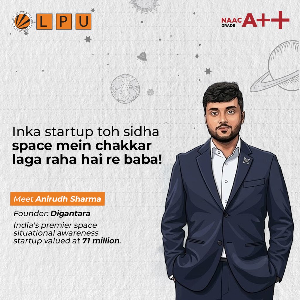 lpuuniversity's tweet image. Idea hai. Passion hai. Execution? Do it at LPU! 🚀
Some update LinkedIn… our Vertos build startups.
Same internet. Same 24 hrs. Different ecosystem.
Don’t just say “startup karna hai”… start it here.
Admissions Open 2026; #ApplyNow at lpu.in!
#StudentStartups