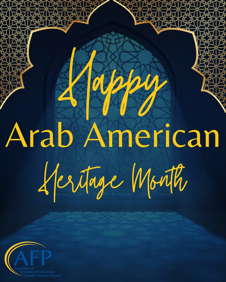 AFPHouston's tweet photo. Celebrating Arab Americans enriching Houston with culture and innovation! 🙌 Recognize the Arab American Cultural and Community Center's impact. Comment other orgs to highlight! https://t.co/pt5zGfjJOV