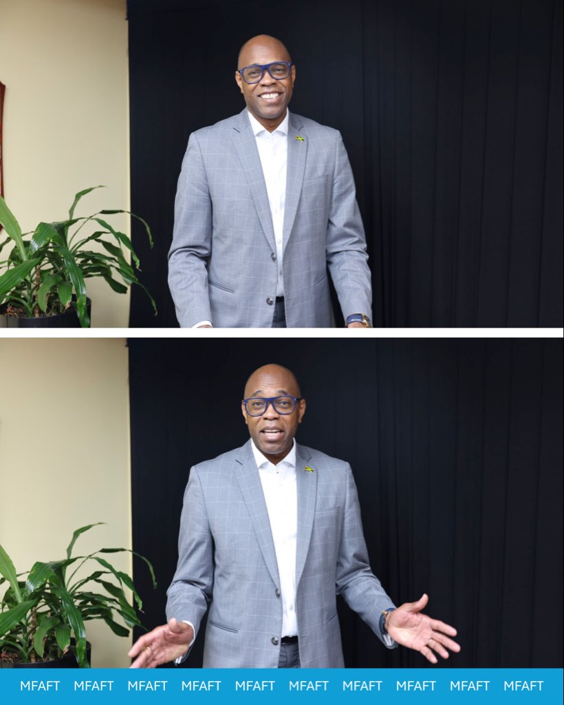 mfaftja's tweet photo. Special sessions tailored for Jamaica’s young Diasporans are coming this June at the 11th Biennial Jamaica Diaspora Conference #BJDC11, and the conversation has already begun.

Minister of State in the Ministry of Foreign Affairs and Foreign Trade, the Honourable Alando Terrelonge (@terrelonge2016), met with young Canadian-based Jamaicans at a Youth Meet ‘N’ Greet in Toronto on Wednesday, one of several engagements being  held ahead of the Conference.

1/2