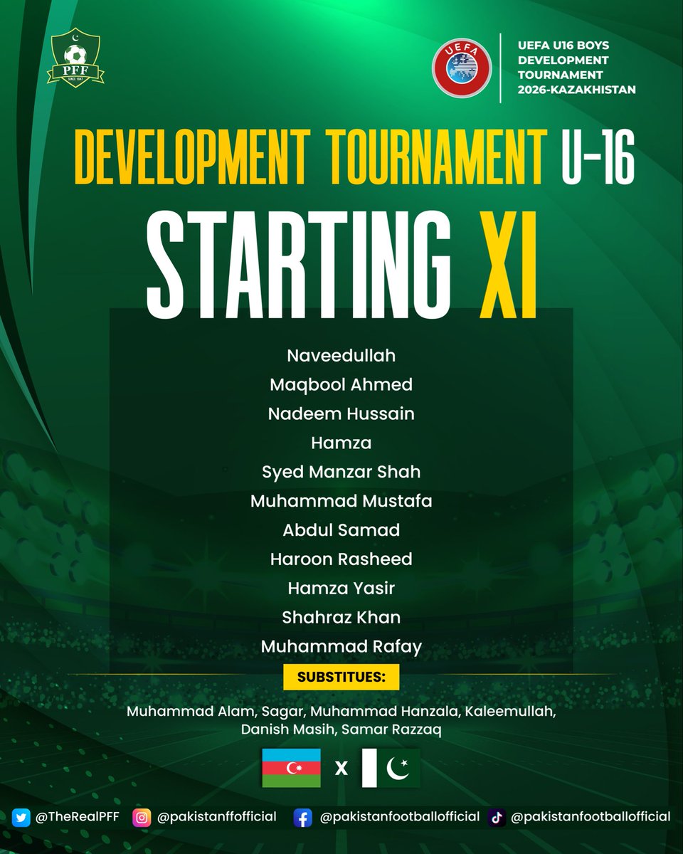Pakistan Football Federation tweet media