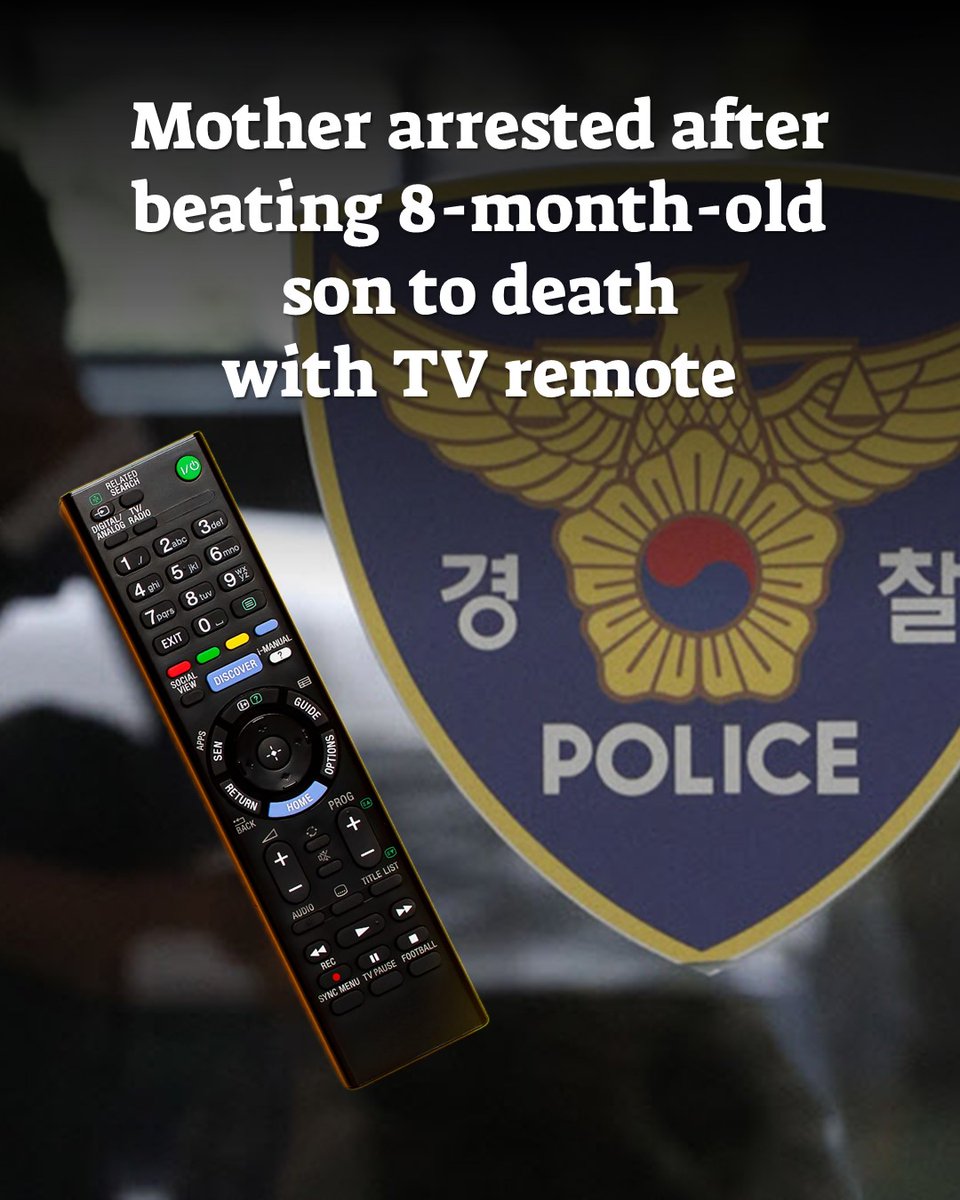 TheKoreaHerald's tweet photo. A woman in her 30s has been arrested on suspicion of killing her 8-month-old son, officials said Thursday.

https://t.co/E5EHm6Sy6a https://t.co/CkijNH2EWP