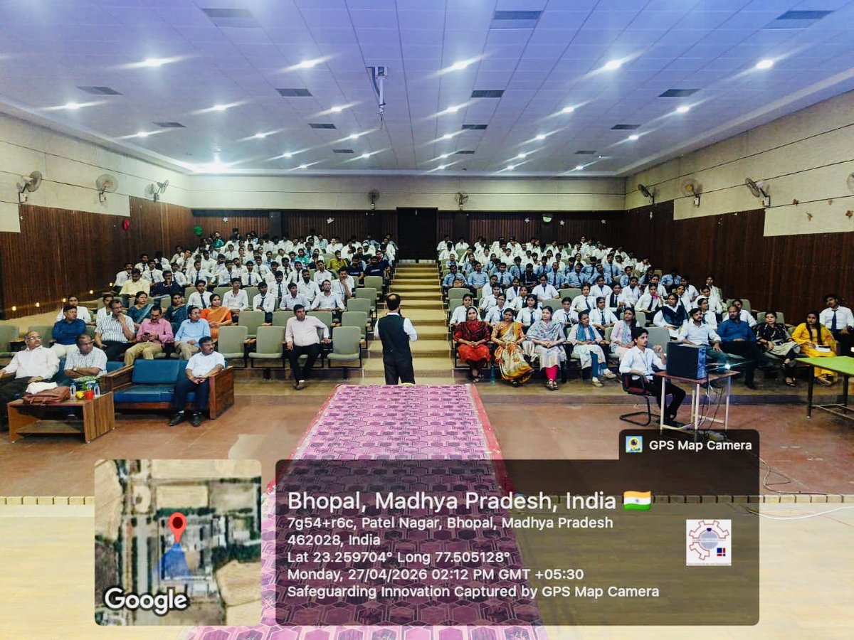 ajay241's tweet photo. Successfully organized an MPCST-sponsored session at Corporate Institute of Pharmacy on the occasion of World Intellectual Property Day.

#WorldIntellectualPropertyDay #IntellectualProperty #MPCST #corporateinstituteofpharmacy #ajaykumarchoubey https://t.co/WLU4MXAHfl