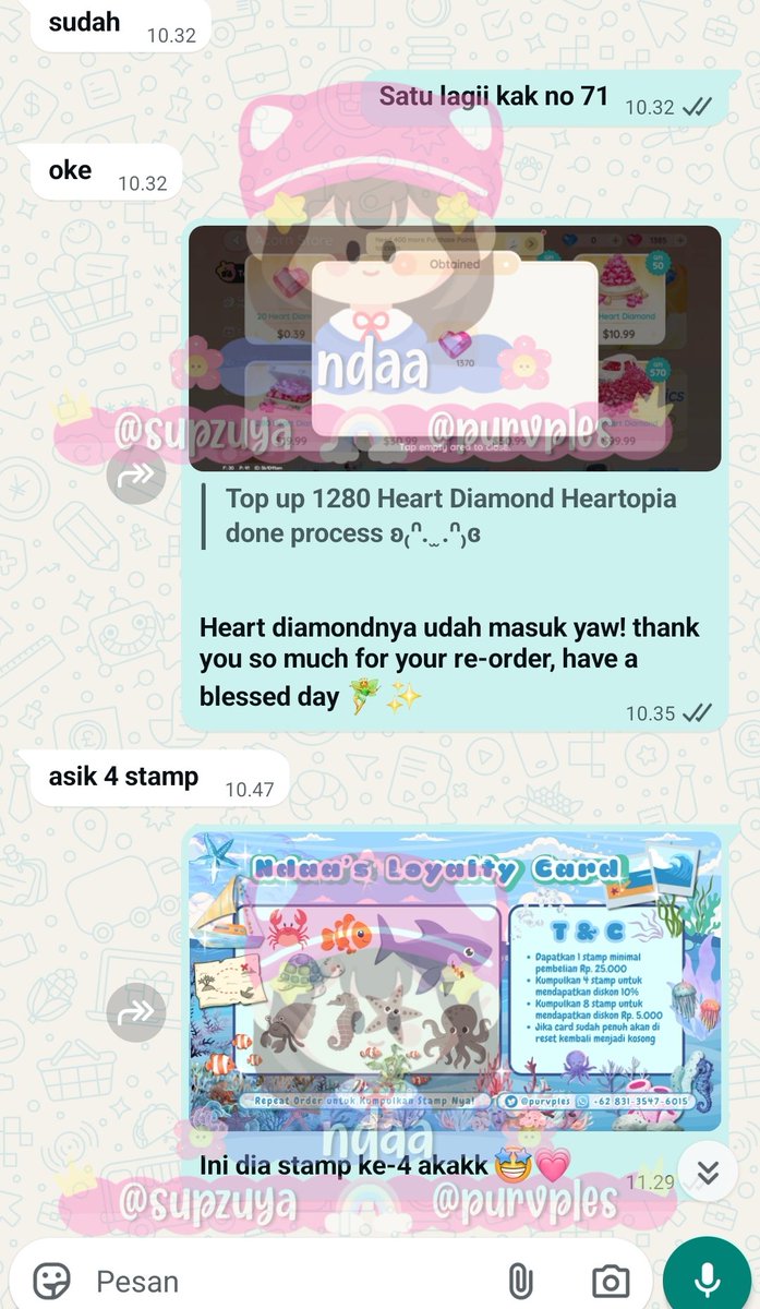 Yang ditunggu tunggu sama cust repeat order, dapet diskon :3