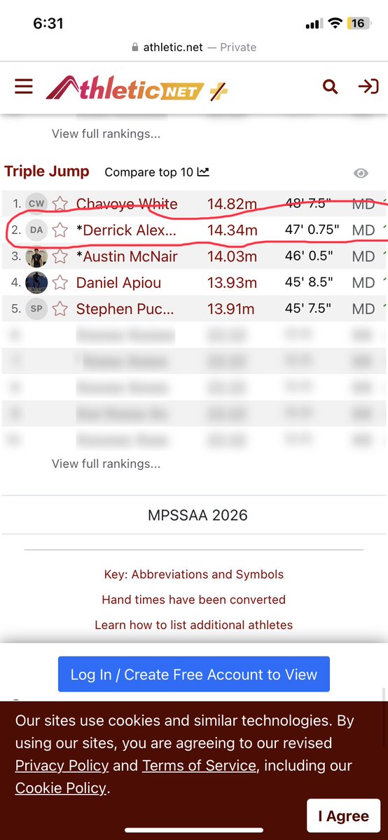 Derrick_A_27's tweet image. Quick to Improve: 47’0.75 #AGTG