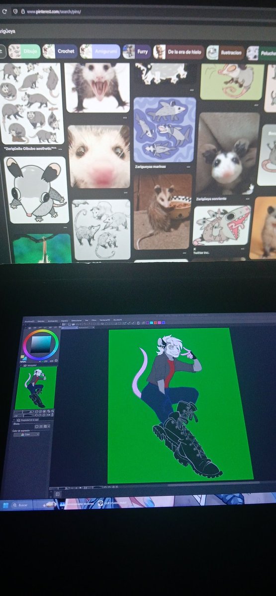 Saky_Draw's tweet image. Toca chambear ✌️💕

Time to work✌️💕

#WIP #furry #MaleFurry #possums